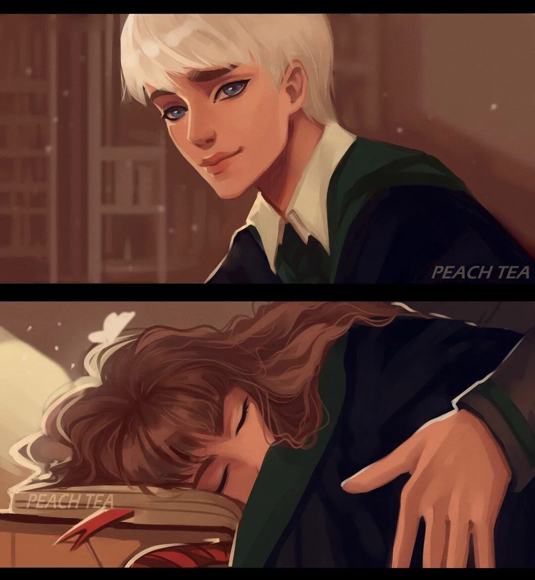 Драмиона арт elithien. Мятные конфеты драмиона. Мятные конфеты драмиона. Снегирь фанфик драмиона. Upthehill art драко и гермиона.