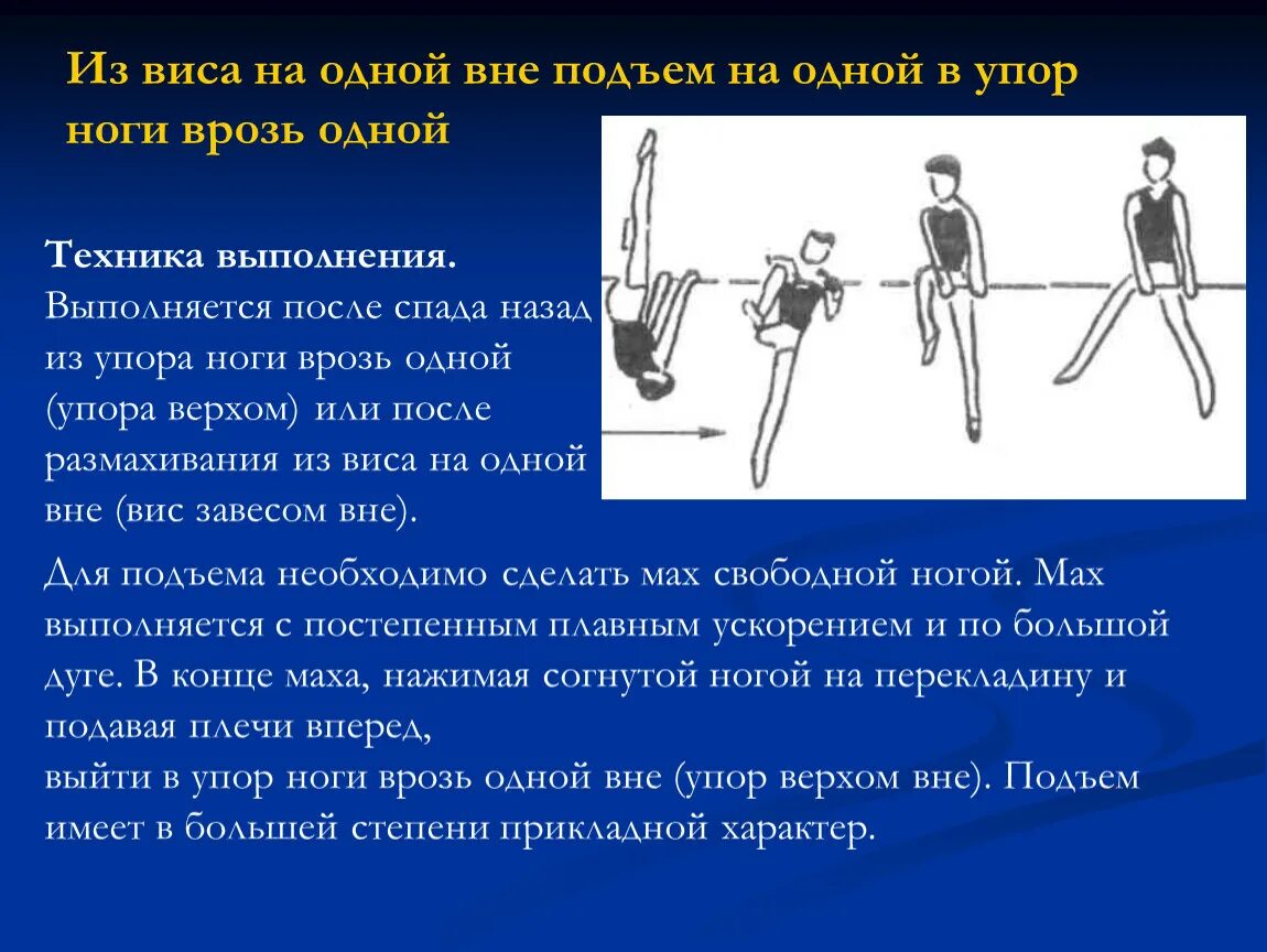 Техника выполнения упора