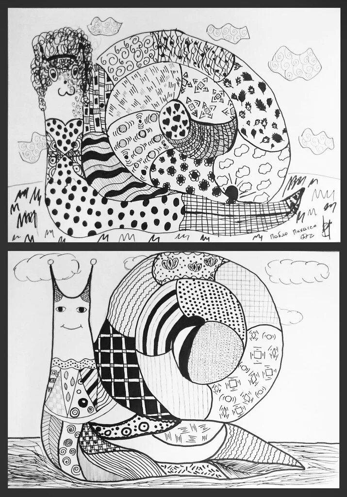 9 VILLAGE by lunardesigns15, via Flickr Tangle art, Zentangle art, Doodle art