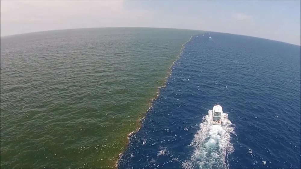 Галоклин Аляскинский. Граница Балтийского и Северного моря Скаген. Аляскинский залив острова.