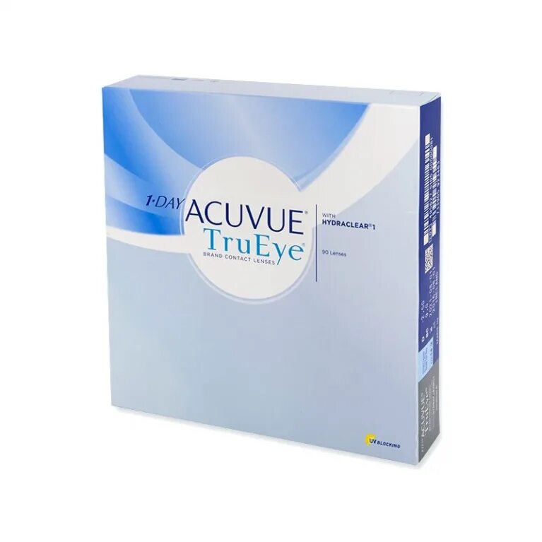 Acuvue 1-Day TRUEYE. 1-Day Acuvue TRUEYE 90. 1-Day Acuvue TRUEYE (30 линз). Линзы one Day Silicone Hydrogel.