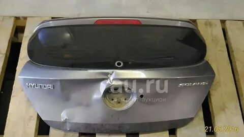 Крышка багажника хендай солярис