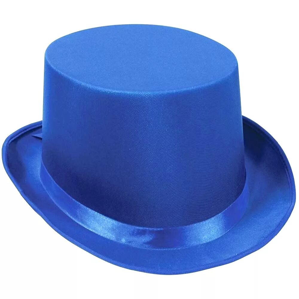 Шляпа синего цвета. Шляпа цилиндр. Синяя шляпа. Синий цилиндр. Разноцветные шляпы.