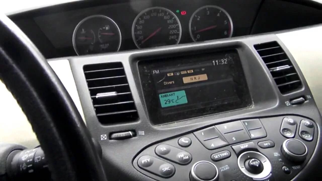 Primera P12. Управление по КАН +БТ штатными кнопками магнитолой Пионер. - Nissan