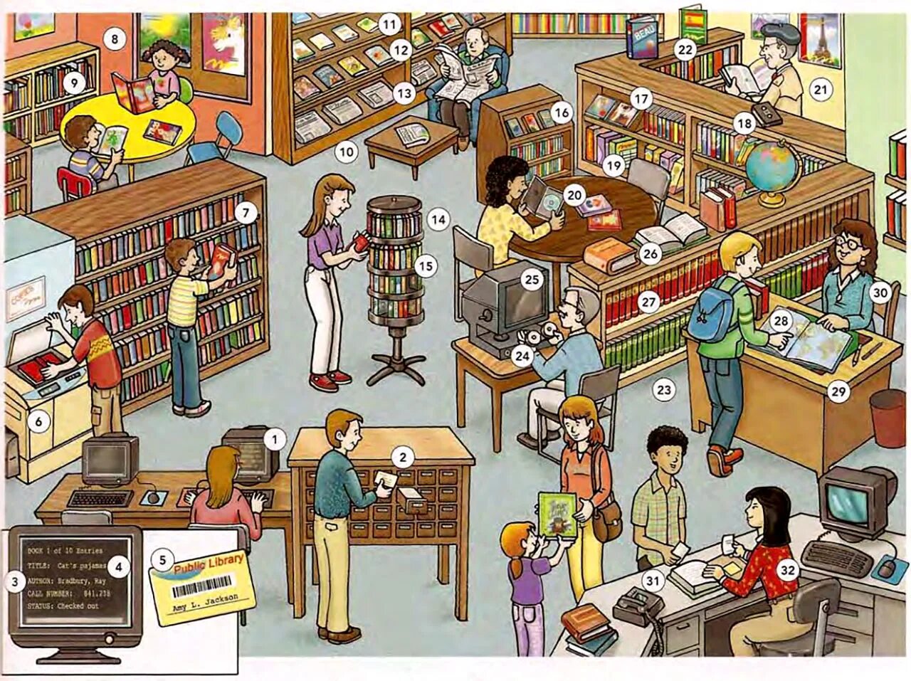 Esl library. Vocabulary library. library describe. in the library vocabulary. pictures to describe in english.