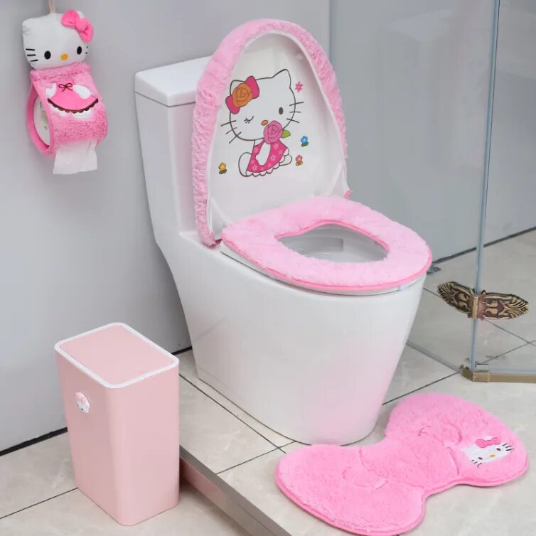 Плюшевый туалет. Плюшевый унитаз. Розовый плюшевый туалет. Игрушечный плюшевый унитаз. Зимний унитаз.