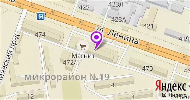 Ленина ставрополь карта