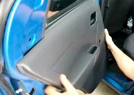 Как снять дверную карту шевроле авео т250