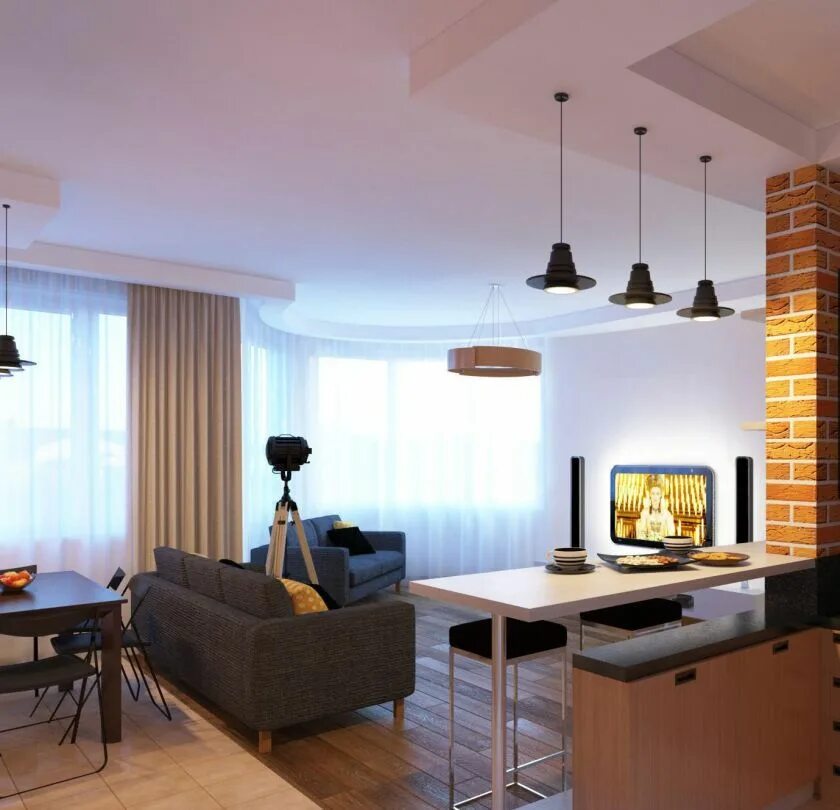 Отделить кухню от гостиной. М планировка. Кухня с гостинной 30кв. Зонирование кухня гостиная 20 кв. Разделение зоны кухни и гостиной.