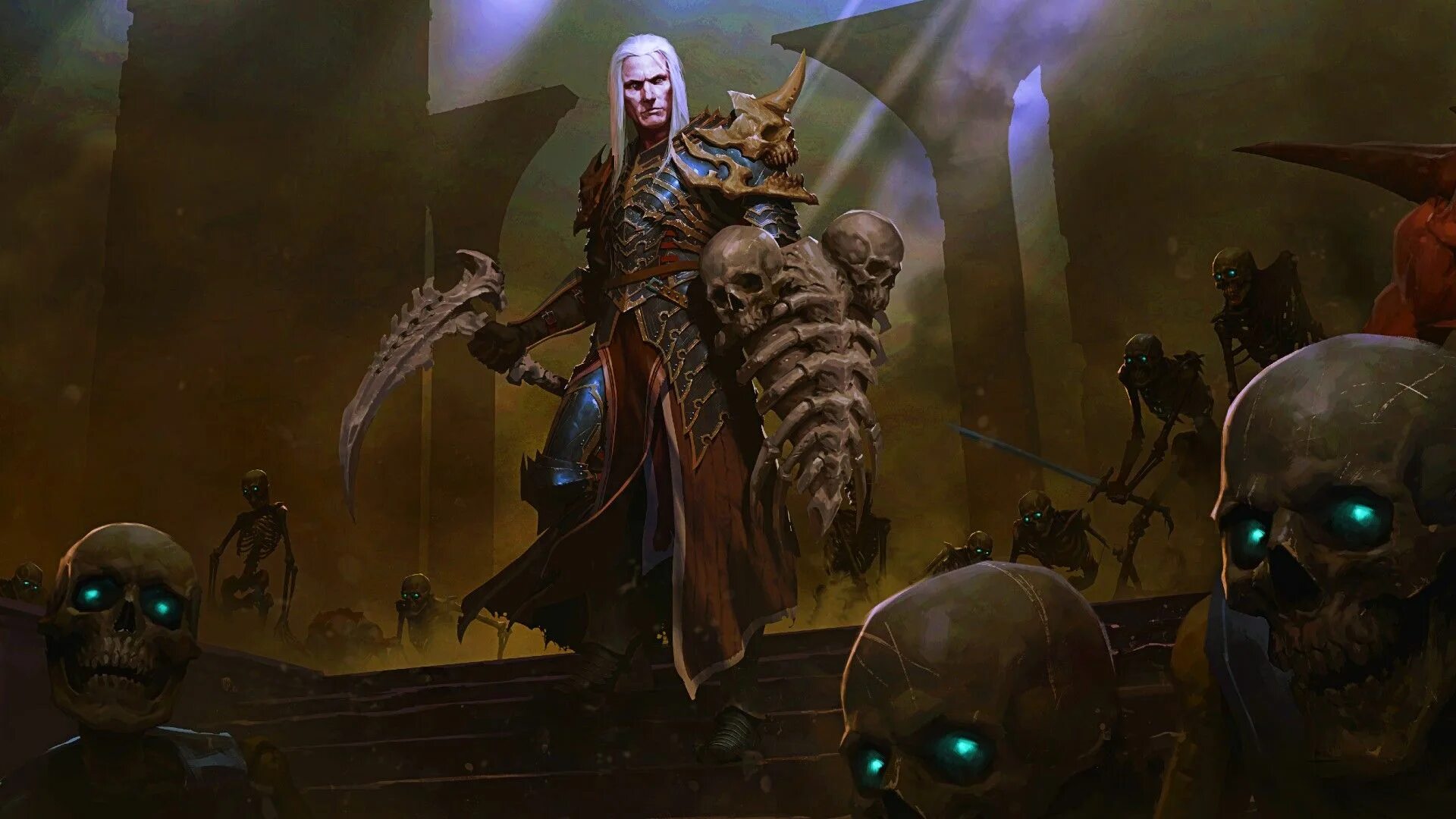 Diablo 3. Diablo 3 rise of the necromancer. Diablo 3 некромант. Diablo iii: rise of the necromancer. Diablo rise.