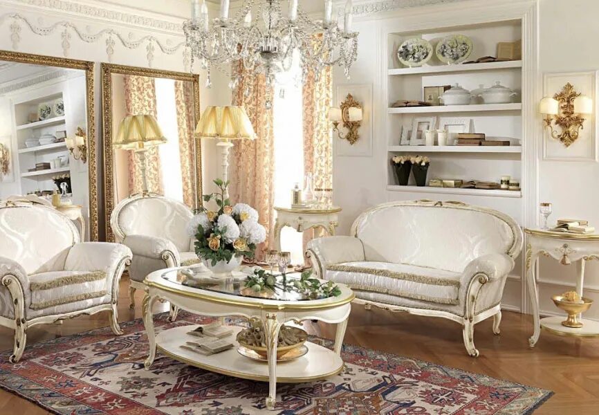 Итальянская гостиная Firenze Frassino фабрики BARNINI OSEO - Ital-Collection