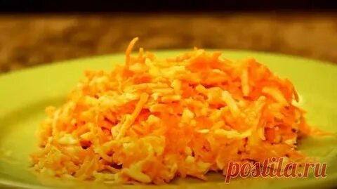 Как приготовить салат из моркови с чесноком
