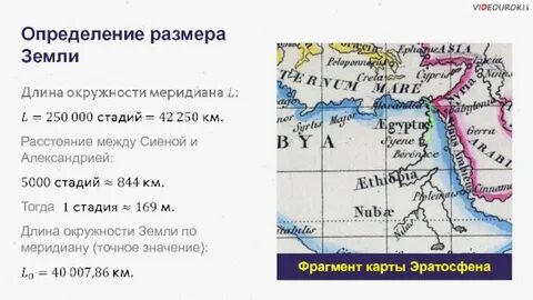 Определение размера земли