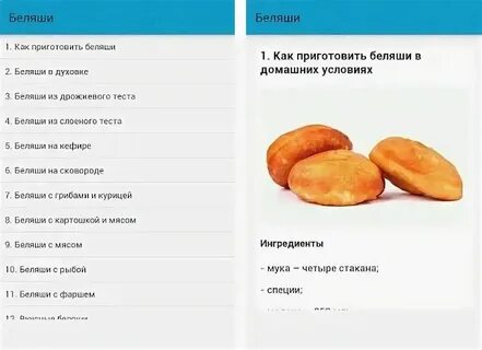 Калорийность жареного беляша с мясом в масле