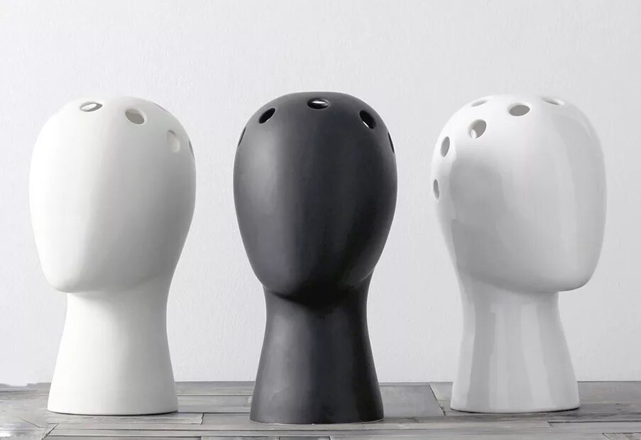 Ваза в форме головы для цветов. Ваза давид hm. Оригинальные вазы. Кашпо ваза в форме головы. Ваза для цветов в виде головы.