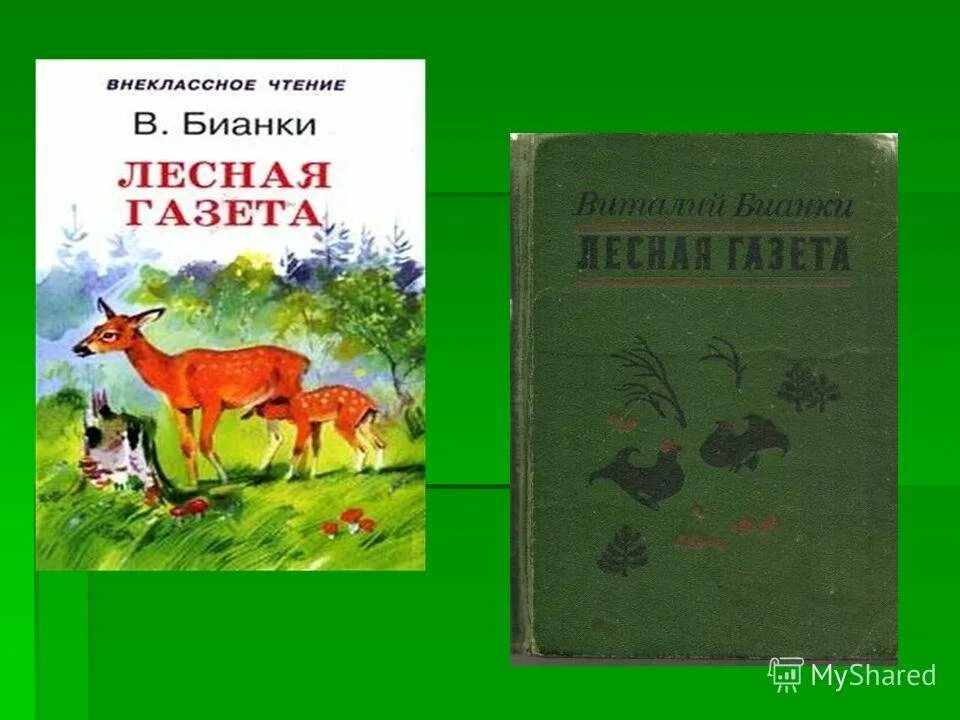 Произведения бианки лесная