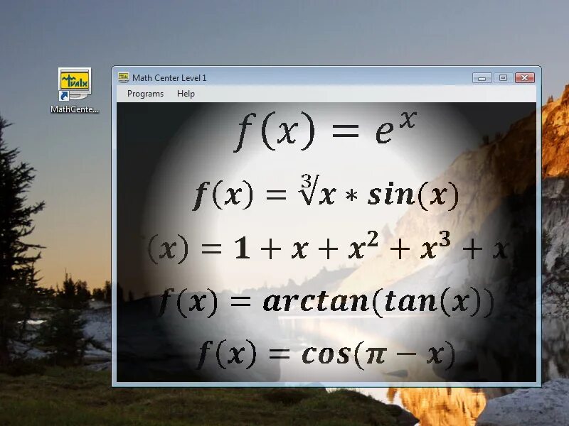 Проанализируйте работу программы program math var. Math center. maths centre. rays center math function.