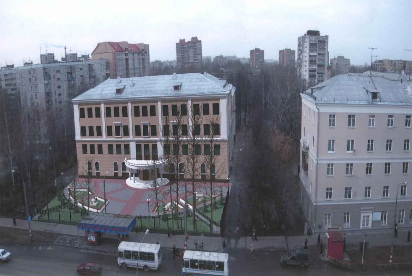 Panorama: Litsey № 82, lyceum, Chelyabinsk, 50-letiya VLKSM Street, 7Б - Yandex 
