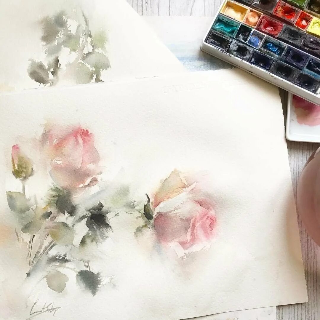 Лидия нуриева акварель. Техники рисования розы акварелью. Акварельные картины для начинающих. Рисован дия на ютубе цветы. Розы живопись акварель.