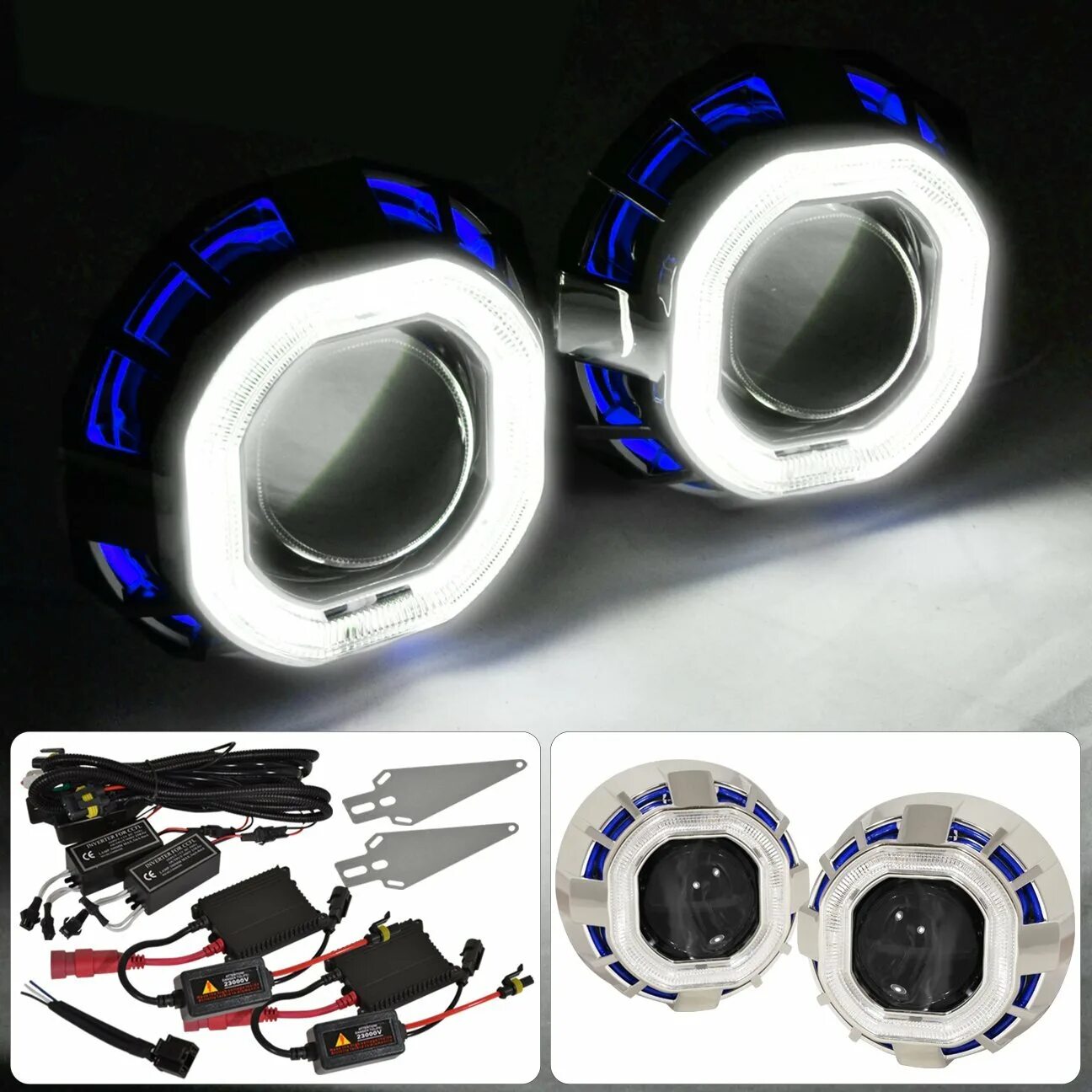 Bi-Xenon Projector Lens Headlight. Bi Xenon Projector Lens Light. 2.5 Projector Lens. Линзы bi Xenon Hid Projector Lamp Light Light. Xenon project