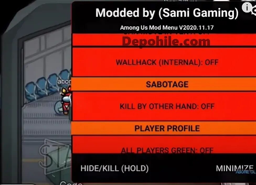 Sami plays the game