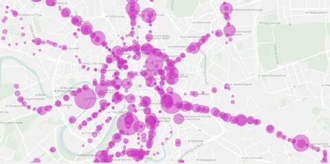 Москва транспорт на карте в реальном времени