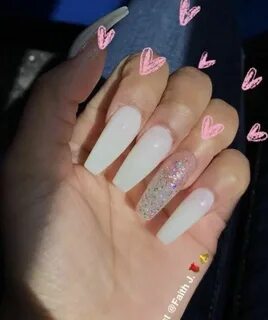 Pretty Acrylic Nails, Long Acrylic Nails, Acrylic Nails Coffin, Lon...