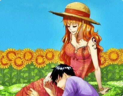 One piece luffy nami