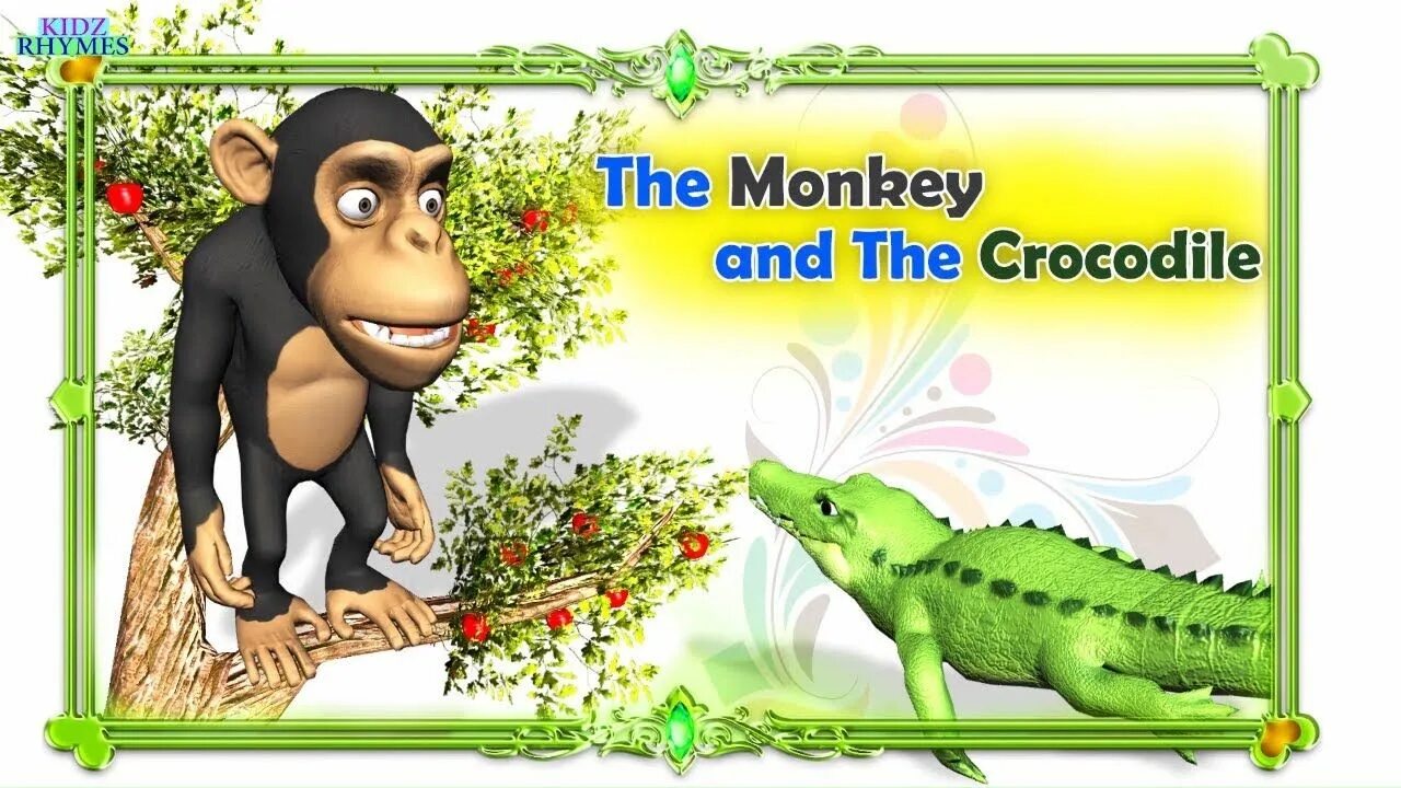 Крокодил и обезьянка. Крокодил на английском языке. Карточки для английского языка крокодил. Рассказ про крокодила на английском.