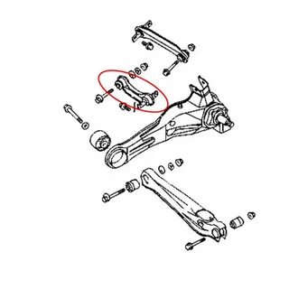 Задняя подвеска lancer 10