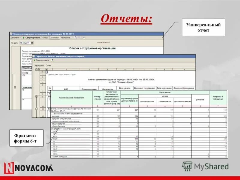 Система отчета со. Система универсальных отчетов что такое. отчет с фрагментом карты. бланка vi-c..
