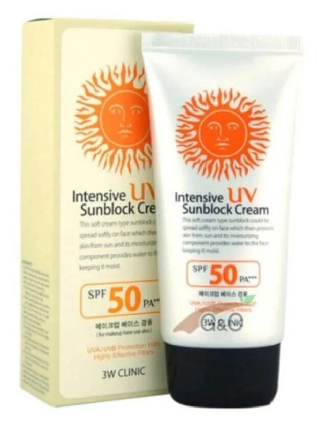 3w Clinic солнцезащитный крем Intensive UV Sunblock spf50+. Солнцезащитный крем для лица SPF 50 Sun Cream. 3w Clinic крем Intensive UV Sun Block Cream SPF 50. 3w Clinic Intensive UV Sunblock Cream SPF 50+/pa+++ 70ml. Солнцезащитный крем sun block