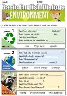 Environment activities