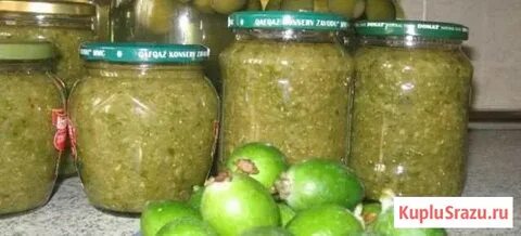Компот из фейхоа на зиму на 1л