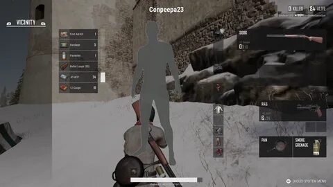 Into the dead мод меню