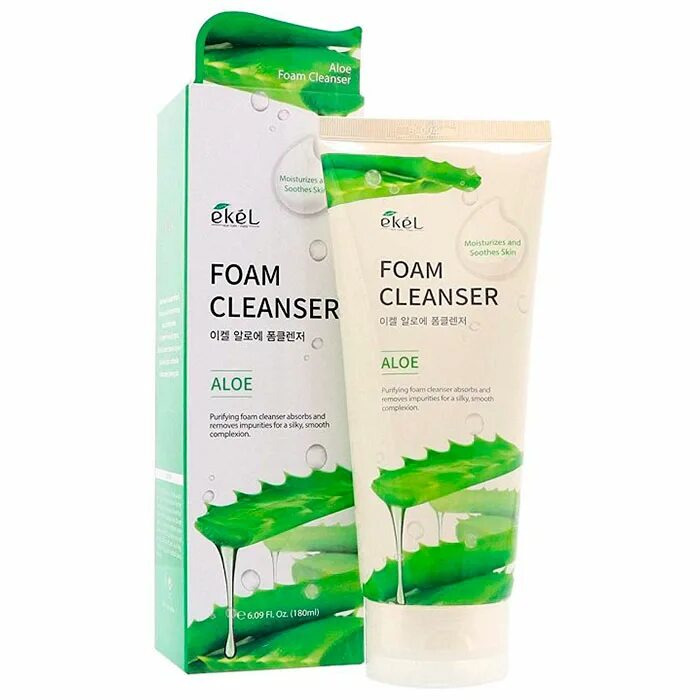 Ekel Foam Cleanser Aloe пенка для умывания с экстрактом алоэ 180 мл. Пенка для умывания с экстрактом алоэ - Ekel Aloe Foam Cleanser [Ekel] - 100 ml. Ekel Foam Cleanser Aloe пенка для умывания с экстрактом алоэ 180мл / 539126. Ekel Foam Cleanser Aloe пенка для умывания алоэ 100мл.