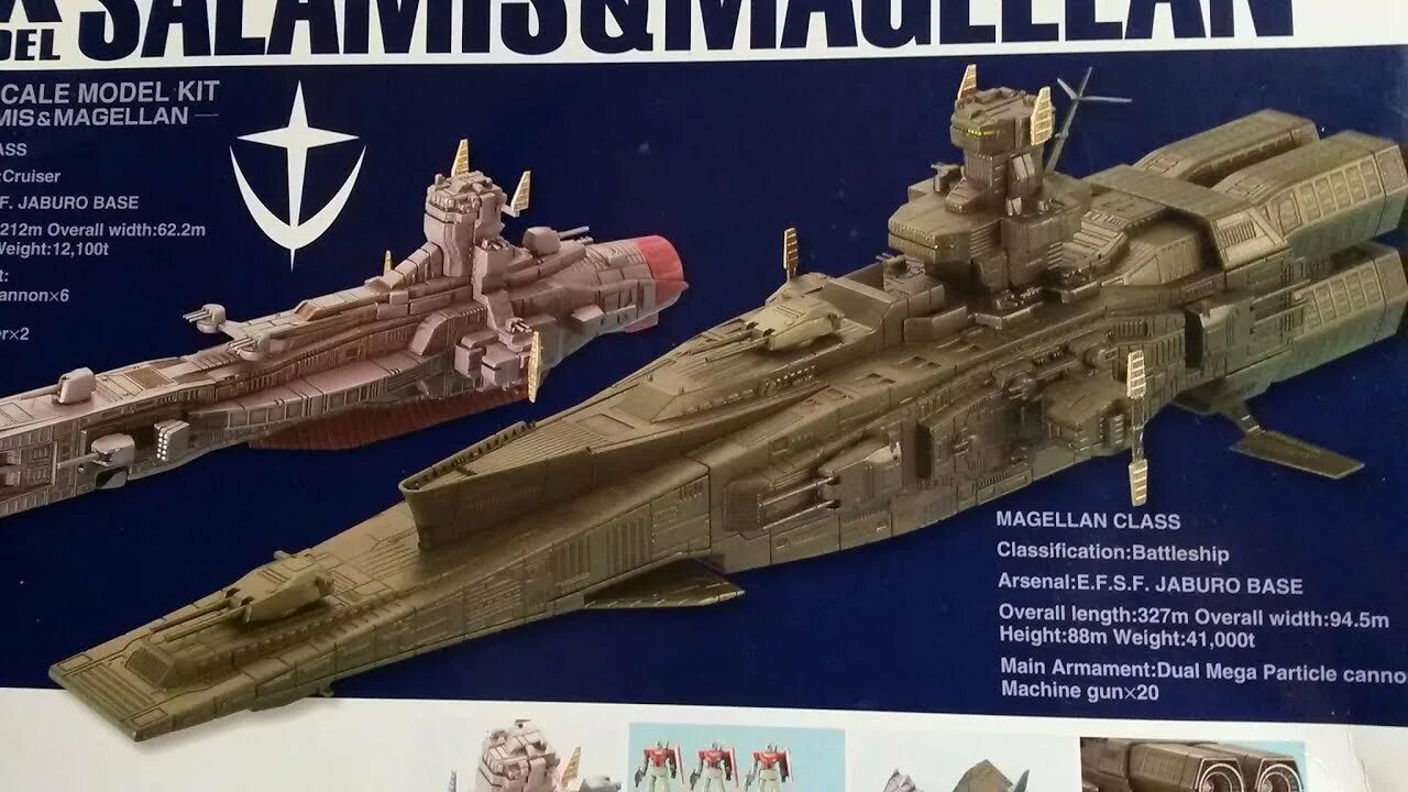 1700 1 7. Bandai Plastic model Kit. Magellan salamis. Salamis class Gundam. Magellan class Gundam.