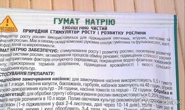 Можно ли полить гуматом
