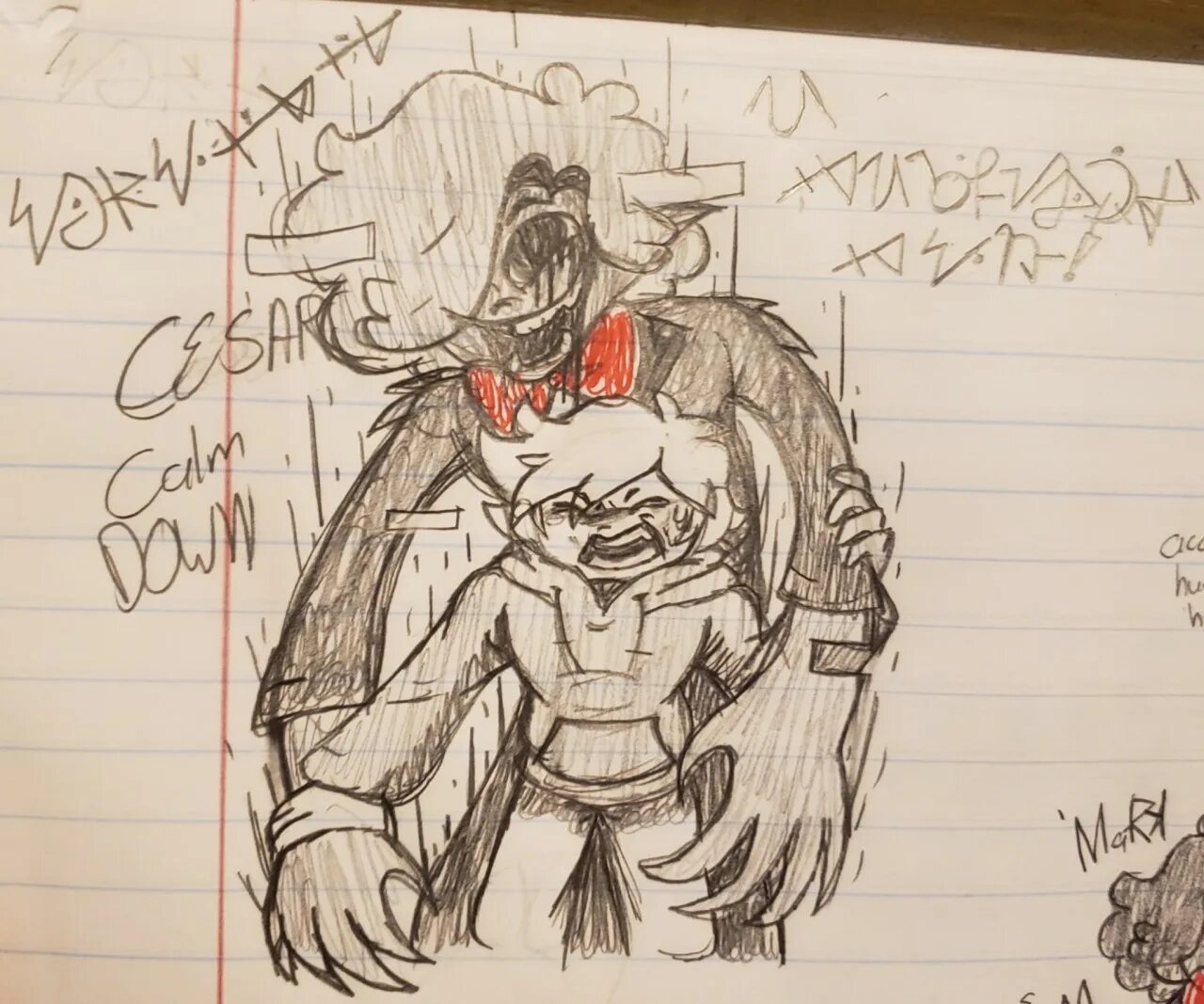 Mark heathcliff x cesar. Mark heathcliff and cesar torres арт.