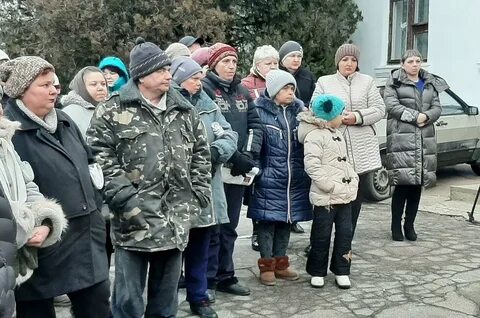 Жители донбасса