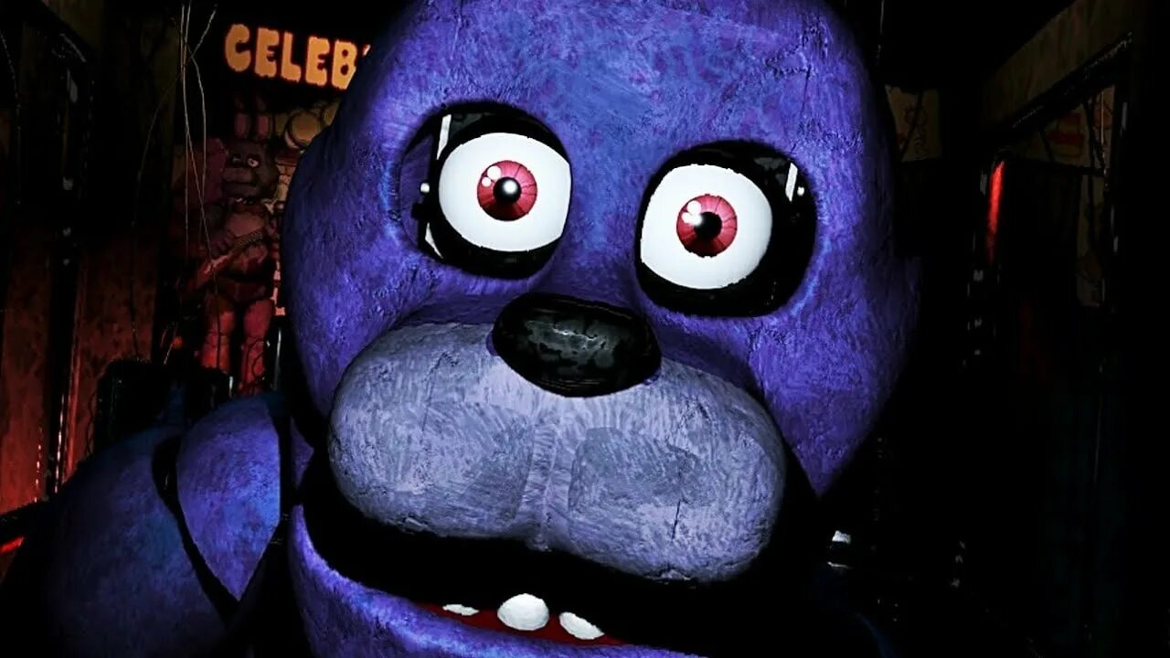 Первый скример. Скример бонни фнаф 1. fnaf 1 скример фредди. фиве нигхт ат фредди.