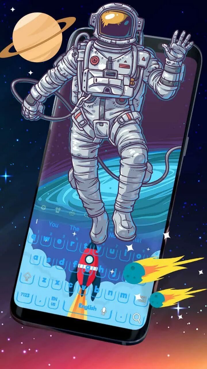 Rocket keyboard