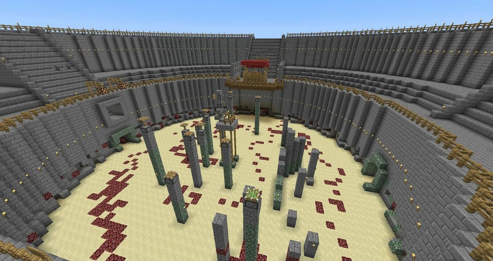 Minecraft arena