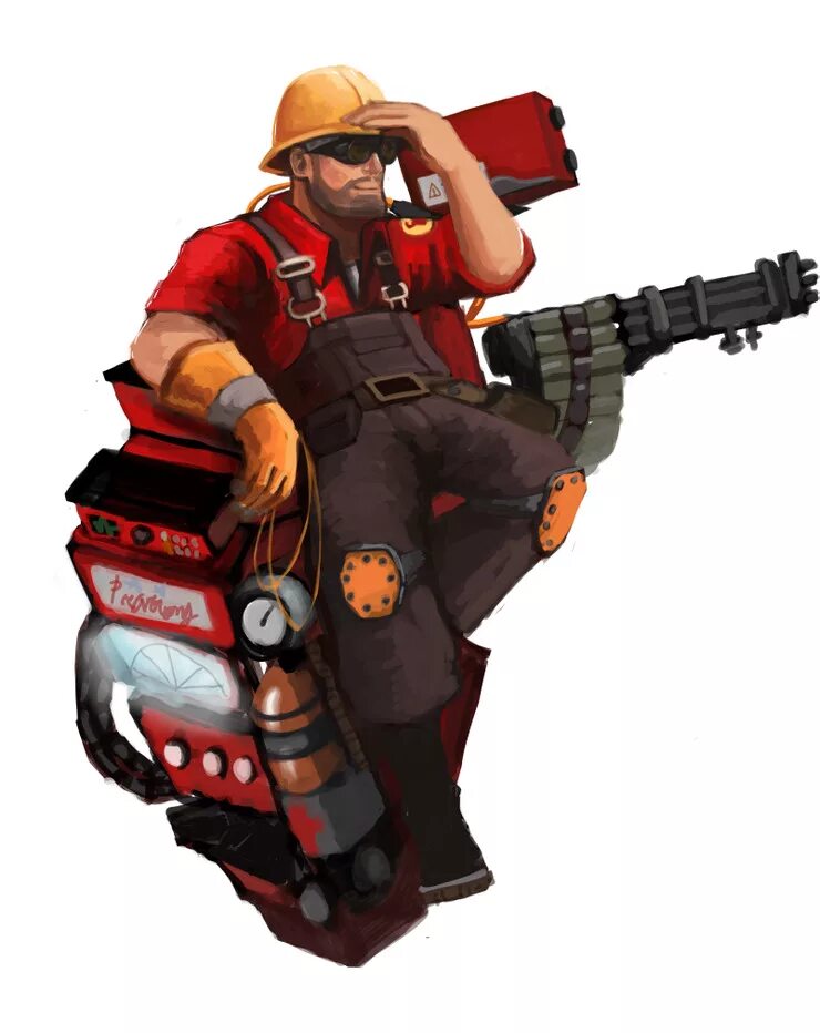 Аксессуары инженера. Инженер tf2. Инженер Team Fortress. Инженер тим фортресс арт. Инженер из Team Fortress 2.