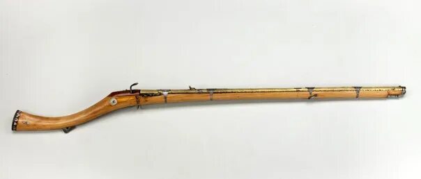 Индийский фитильный мушкет. Китайский фитильный мушкет 17 века. Карамультук ружьё. Фитильный карабин.