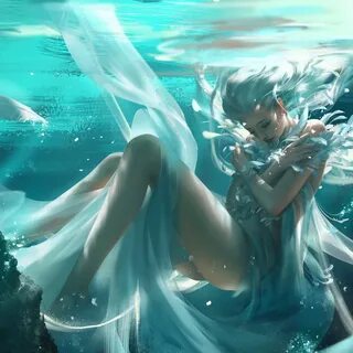 Женщина небо женщина вода