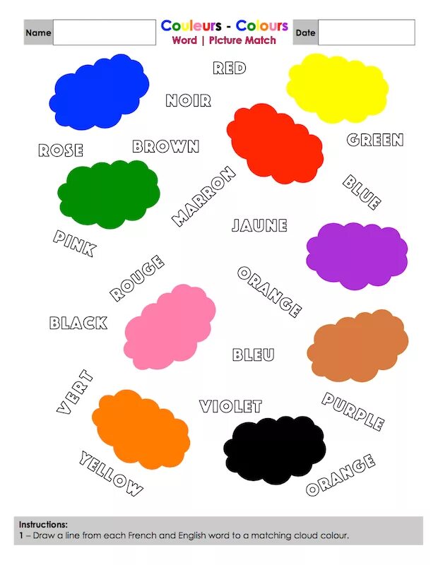 Teach colors