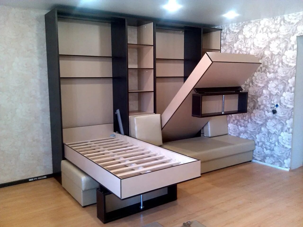 Avalon Murphy Storage Bed Murphy bed desk, Murphy bed plans, Murphy bed diy