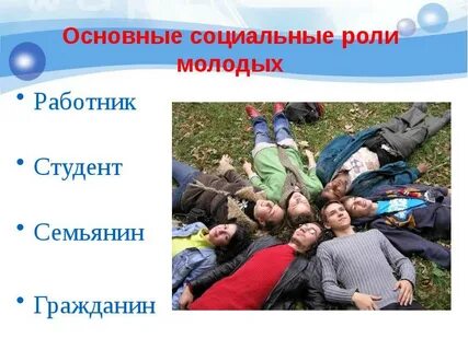 Роль молодежи в жизни общества