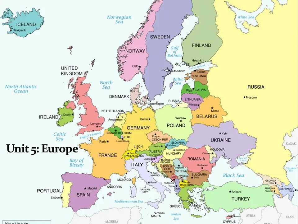 5 европейских областей. Europe Map. Карта Европы на английском. Карта Европы со странами крупно на русском. Ирландия на карте зарубежной Европы.